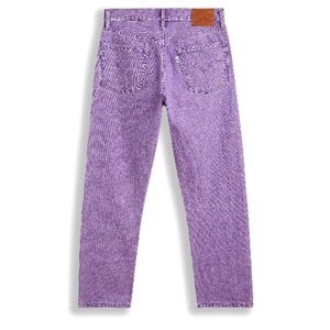 NWT Levi’s Purple Cropped Jeans Size 29x28